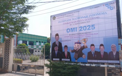 MTsN 5 Tangerang Jadi Titik Lokasi Olimpiade Madrasah Indonesia 2025