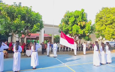 MTsN 5 Tangerang Gelar Upacara Bendera HUT RI ke-80 dengan Khidmat dan Penuh Semangat Nasionalisme