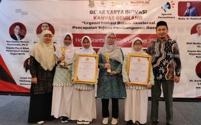 MTsN 5 Tangerang Raih Juara 1 dan 3 pada Lomba Kreativitas dan Inovasi (Kanvas) Gemilang Tahun 2025