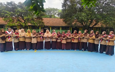 MTsN 5 Tangerang Gelar Upacara Peringatan Hari Pramuka ke-64