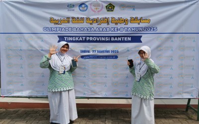 Lolos ke Tingkat Nasional, Peserta Didik MTsN 5 Raih Juara 2 Olimpiade Bahasa Arab (OBA) ke-8 di MAN 1 Kota Cilegon.